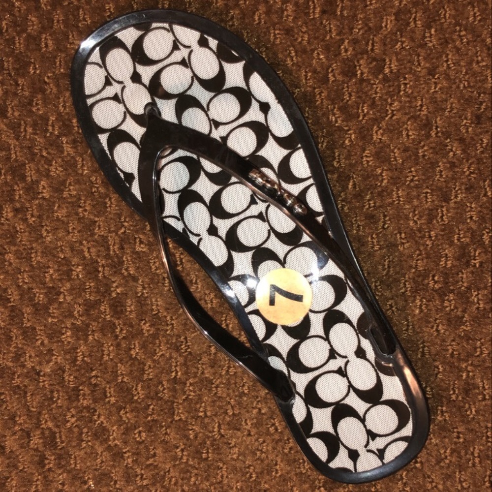 Coach Flip Flops